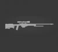 STL file Bipod rifle gun - for 20-22mm rail 🔫・3D printer model