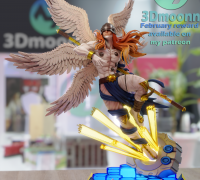 STL file Digimon Ghost Game GulusGammamon 🐉・3D printer model to