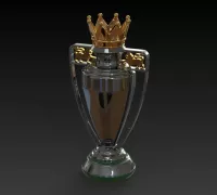 premier league cup trophy 3D Model in Awards 3DExport
