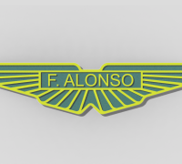 Archivo STL FUNKO FERNANDO ALONSO ASTON MARTIN 2.0 👽・Design para