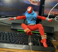 STL file Spider-Man (Retro) Marvel Legends Scan 🩻・3D print object to  download・Cults