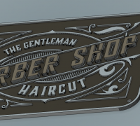 barber shop 3D Models to Print - yeggi