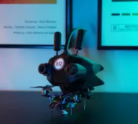 Fichier STL Cyber Cat - Masque Sci-fi Cyberpunk Conçu par AI 🐱・Design pour  imprimante 3D à télécharger・Cults