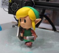 STL file The Legend of Zelda - Link 🔗・Model to download and 3D print・Cults