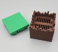 STL file Minecraft Dock Nintendo Switch 👾・3D printable design to  download・Cults