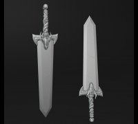 Gutss Dragon Slayer Sword from Berserk | 3D Print Model