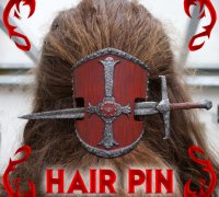 Bobby Pin and Hair Stick holders by Joe_Snuffy, Download free STL model
