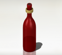 Archivo STL Tapon Botella de Vino 🍷・Objeto imprimible en 3D para  descargar・Cults
