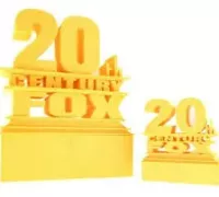 3D printing 3D printable 20th Century Fox logo • made with 20th・Cults