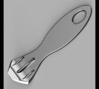 Free STL file Espatula masilla. Putty spatula 🧞‍♂️・3D printing template to  download・Cults