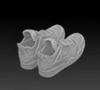 STL file Off-White™ x Nike Air Jordan 4・3D printable model to download・Cults