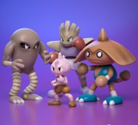 STL file Pokemon Tyrogue Hitmonlee Hitmonchan Hitmontop 🐉・3D print design  to download・Cults