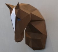 Fantasma: Papercraft Design PDF Template DIY 3D Model 