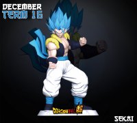 3D file Goku Black Sculpture - Sekai 3D Models - Tested and Ready