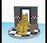 fnaf fredbear 3D Models to Print - yeggi