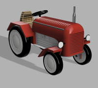 3D file RC TRACTOR - TRACTOR RADIO CONTROL - 4x4 🚜・3D printable model to  download・Cults