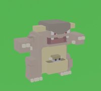 STL file pokemon kangaskhan mother's day 🐉・3D printer model to  download・Cults