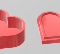 Free 3D file Key to my heart necklace & ring box 🔑・3D printer