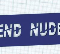 Send Nudes Graphitti Motorcycle Keychain