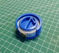 Fabric Tape Measure Holder (magnetic) by Bonwit, Download free STL model
