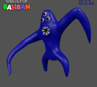 Nabnab - Garten Of Banban 2 - Download Free 3D model by glebaati