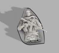 STL file GHOST MASK CODMW2. SIMON RILEY 👻・3D printable model to  download・Cults