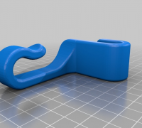 NeckHook - Car Seat Back Hook | 3D Print Model