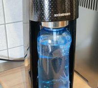 Fichier STL gratuit SodaStream Adaptateur de bouteille en verre pour soda  🍔・Objet à télécharger et à imprimer en 3D・Cults