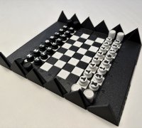 Chess Set - 3D Print Model by jd94