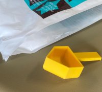 Laundry detergent measure cup hanging shelf by moviebrain, Download free  STL model