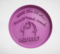 STL file Flork Mama Cookie Cutter 🍪・3D printable design to download・Cults