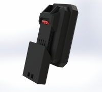 STL file Adaptateur batterie X20 Team Parkside sur Riveteuse WURTH MASTER  🔧・3D print object to download・Cults