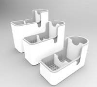 Free STL file Kitchen Sink Organizer 🔪・3D printing template to  download・Cults