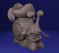 Queen den den mushi 3D model