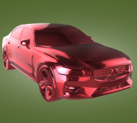 STL file Volvo S60 Headlight Washer Cover 👽・3D print design to