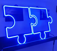 neon led strip clip by 3D Models to Print - yeggi