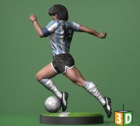 Zidane Maradona Pele Metal Print