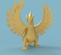 STL file Pokemon - Lugia 🐉・3D print design to download・Cults