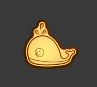 Free STL file WHALE 🐳・3D printing idea to download・Cults