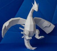 lowpoly pokemon lugia 3D Models to Print - yeggi