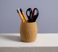 3D Printed Modern Ball Apple Pencil Stand or Pen Holder / Sleek Office  Design / Modern Office Organization / Art Studio Pencil Holder -   Denmark