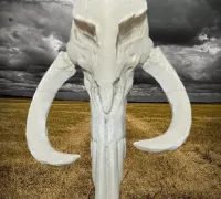 Mythosaur Skull High Quality - Mandalorian Starwars Movie 3D Print Model in  Toys 3DExport