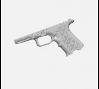 STL file Glock 17 P80 Rails with Tool Stippling 🔫・Model to download and 3D  print・Cults