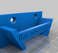 Archivo 3D gratis Alicates Knipex, Soporte Knipex Cobra para tablero de  clavijas 🧰・Diseño de impresión 3D para descargar・Cults