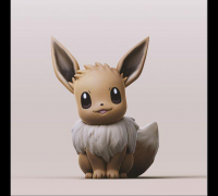STL file 6 Pokemon Team Evoli Ornaments 🐉・3D printing template