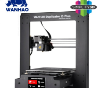 Free 3D file Wanhao Duplicator I3 Bowden Extruder for E3D V6