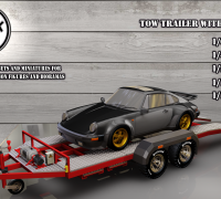 STL file Hotwheels/Matchbox/Greenlight 1/64 Car Auto Transport Trailer  🚗・3D printing model to download・Cults