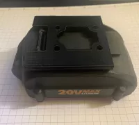 Free 3D file Porter Cable and Black & Decker 20v Battery Charger Wall Mount  🔌・3D printer design to download・Cults