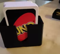 Free STL file UNO Deck Holder for Sleeve cards 🃏・3D print object to  download・Cults