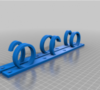 fishing rod wall mount 3D Models to Print - yeggi